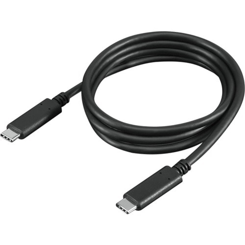 Lenovo 1 m USB Data Transfer Cable for Notebook, Monitor - First End: 1 x USB Type C - Male - Second End: 1 x USB Type C -