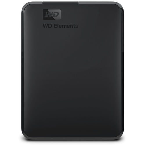 WD Elements WDBU6Y0050BBK 5 TB Portable Hard Drive - External - Black - USB 3.0