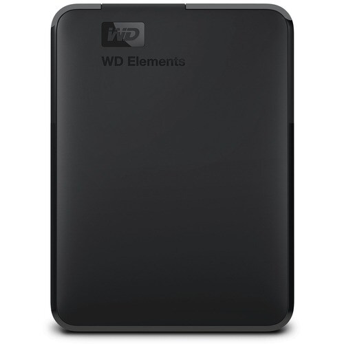 WD Elements Tragbar Festplatte - Extern - 5 TB - Schwarz - USB 3.0