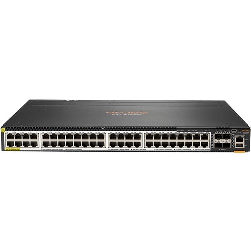 HPE CX 6300 6300M 48 Anschlüsse Verwaltbar Ethernet-Switch - 3 Unterstützte Netzwerkschicht - Modular - 4 SFP-Steckplätze 