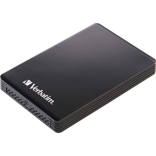 Verbatim 512GB Vx460 External SSD, USB 3.1 Gen 1 - Black - Notebook Device Supported - USB 3.1 (Gen 1) - 2 Year Warranty -