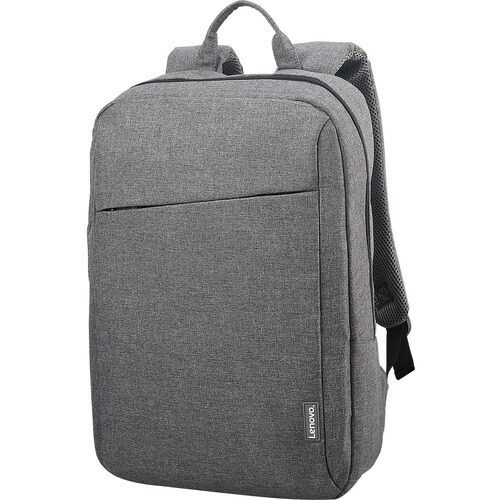 Lenovo B210 Carrying Case (Backpack) for 39.6 cm (15.6") Lenovo Notebook - Grey - Polyester Fabric Exterior Material - Sho