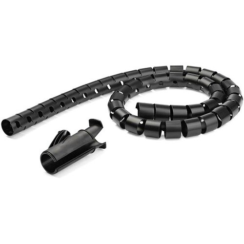 StarTech.com Kabelbündelschlauch - 25 mm x 1,5m - Kunststoff - flexibel - Spiralkabel - Kabel-Hülse - Polyethylen