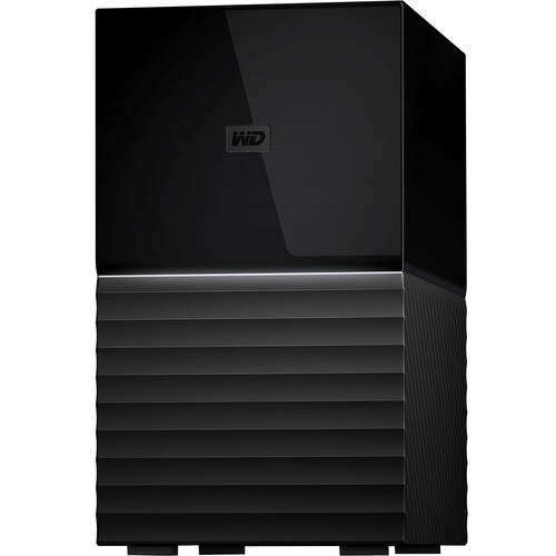 WD My Book Duo WDBFBE0280JBK 2 x Total Bays DAS Storage System - 28 TB HDD Desktop - 36 TB Supported HDD Capacity - 28 TB 