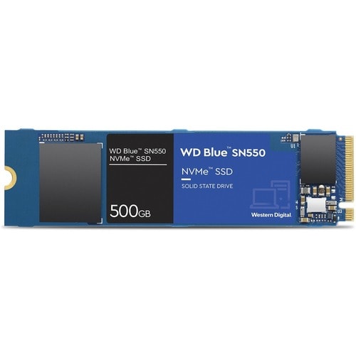 Western Digital Blue SN550 WDS500G2B0C 500 GB Solid State Drive - M.2 2280 Internal - PCI Express NVMe (PCI Express NVMe 3