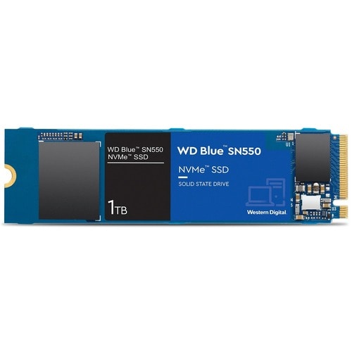 Western Digital Blue SN550 WDS100T2B0C 1 TB Solid State Drive - M.2 2280 Internal - PCI Express NVMe (PCI Express NVMe 3.0