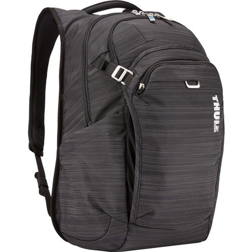 Thule Construct Carrying Case (Backpack) for 15.6" Notebook - Black - Water Resistant - Handle, Shoulder Strap - 18.9" Hei