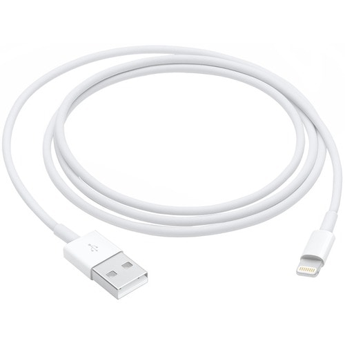 Câble Apple Lightning vers USB pour iPhone, iPod, iPad - 2 m Blanc