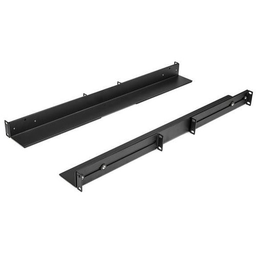 Rails pour Rack Serveur 1U 19" Profondeur Réglable 61-91,4cm, Kit de Montage pour Réseau/Serveur/UPS Universel à 4 Montant