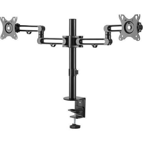 StarTech.com Desk Mount Dual Monitor Arm - Ergonomic VESA Compatible Mount for up to 32 inch Displays - Desk / C-Clamp - A