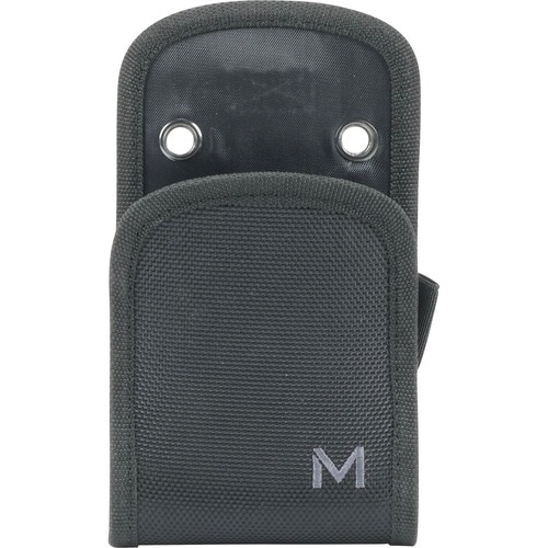 MOBILIS Carrying Case (Holster) Handheld Terminal, Smartphone, Tablet - Black - 1680D Polyester Body - Belt Strap - 180 mm