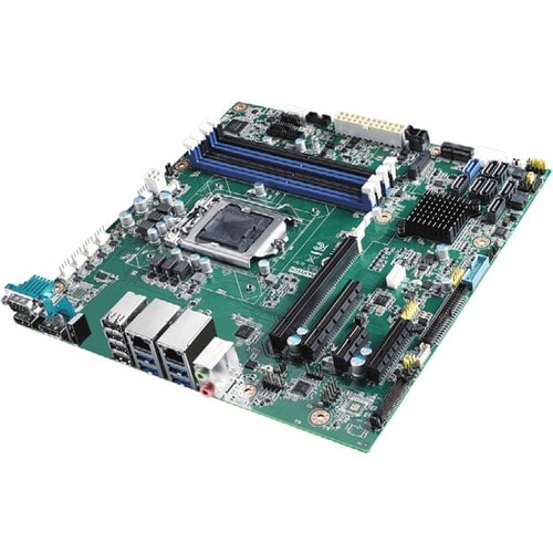 Advantech AIMB-586 Server Motherboard - Intel C246 Chipset - Socket H4 LGA-1151 - Micro ATX - 128 GB DDR4 SDRAM Maximum RA