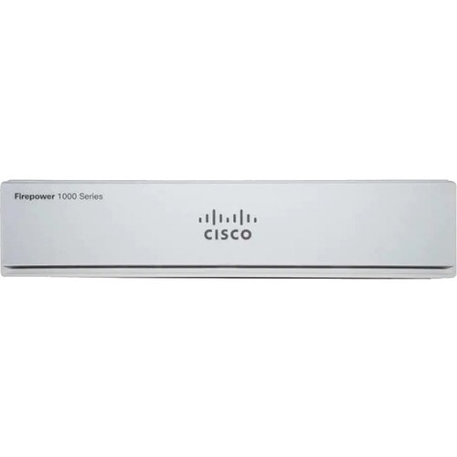 Cisco Firepower FPR-1010 Network Security/Firewall Appliance - 8 Port - 10/100/1000Base-T - Gigabit Ethernet - No - 6 x RJ