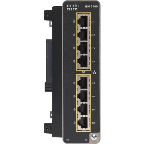 Cisco Catalyst Módulo de expansão - Para Trabalho em rede de dados - Cabo de par entrançadoGigabit Ethernet - 1000Base-X -