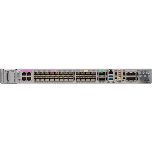 Cisco 540 N540X-16Z4G8Q2C Router - 4 Ports - Management Port - 26 - 100 Gigabit Ethernet - 1U - Rack-mountable