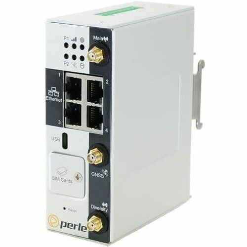 Perle 2 SIM Cellular, Ethernet Wireless Router - 4G - LTE 2100, LTE 1900, LTE 1800, LTE 850, LTE 2600, LTE 900, LTE 700, L