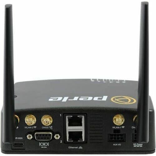Perle IRG5521 Wi-Fi 5 IEEE 802.11ac 2 SIM Cellular, Ethernet Modem/Wireless Router - 4G - LTE 2100, LTE 1900, LTE 1800, LT