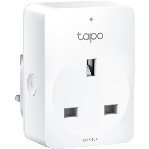 TP-Link Tapo P100 Smart Plug - 220 V AC / 13 A, 240 V AC - Alexa, Google Assistant Unterstützt