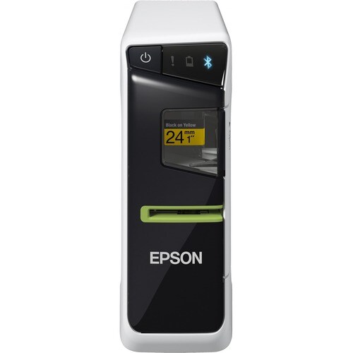 Epson LabelWorks LW-600P Desktop Thermal Transfer Printer - Monochrome - Portable - Label Print - USB - Bluetooth - 15 mm/