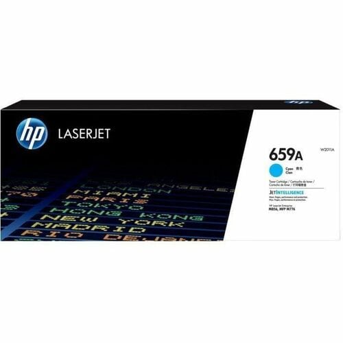 HP 659A, Cyan Laserjet Toner Cartridge, 13,000 Pages For M856, M776
