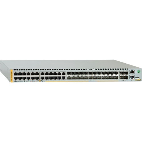 Allied Telesis x930 x930-28GSTX 24 Ports Manageable Layer 3 Switch - 3 Layer Supported - Modular - Optical Fiber, Twisted 