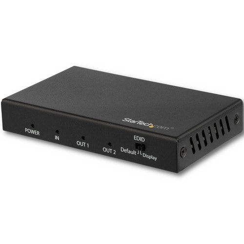 StarTech.com Signalverteiler - Metall - 3840 × 2160 - 1 x HDMI Ein - 2 x HDMI Aus