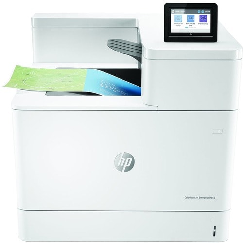 HP M856 M856dn Desktop Laser Printer - Colour - 56 ppm Mono / 56 ppm Color - 1200 x 1200 dpi Print - Automatic Duplex Prin