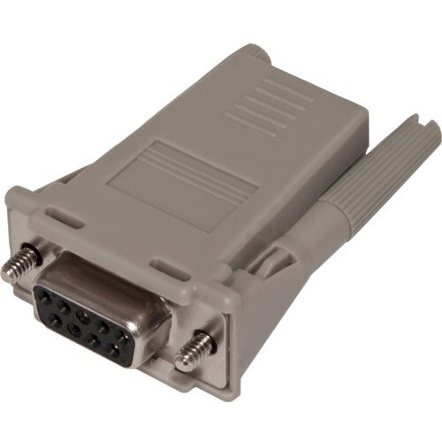 HPE Data Transfer Adapter - 1 x RJ-45 Network Female - 1 x 9-pin DB-9 Serial Female