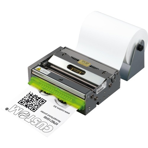 Custom KPM216HIII ETH Direct Thermal Printer - Monochrome - Ticket Print - USB - Serial - 200 mm/s Mono - 203 dpi