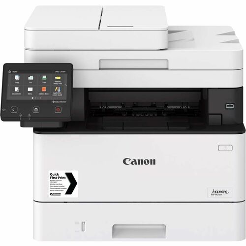 Canon imageCLASS MF445DW Wireless Laser Multifunction Printer - Monochrome - Copier/Fax/Printer/Scanner - 38 ppm Mono Prin