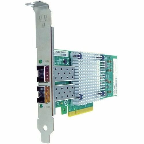Axiom PCIe 3.0 x8 10Gbs Fiber Network Adapter - PCI Express 3.0 x8 - 10 Gbit/s Data Transfer Rate - Intel X710-BM2 - 2 Por