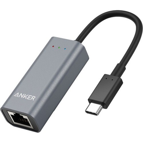 ANKER USB-C to Ethernet Adapter USB-C Hub A8341 - USB C to Ethernet Adapter, Portable 1-Gigabit Network Hub, 10/100/1000 M