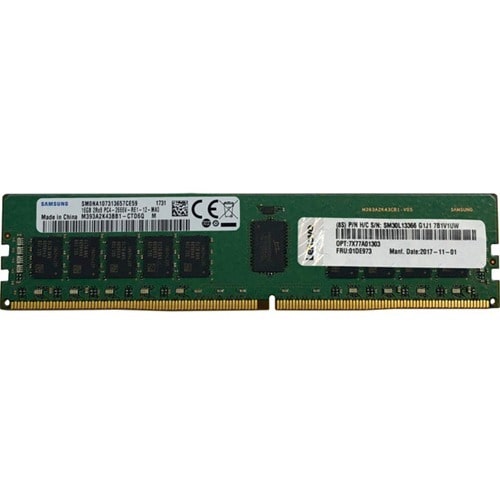 Lenovo RAM Module - 8 GB (1 x 8GB) - DDR4-2666/PC4-21333 TruDDR4 - 2666 MHz - CL19 - 1.20 V - ECC - Unbuffered - 288-pin -