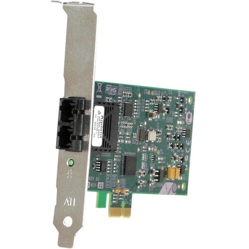 Allied Telesis AT-2711FX Fast-Ethernet-Karte - 100Base-FX - Plug-in-Karte - PCI Express x1 - 1 Anschluss(e) - 1 x ST-Ansch
