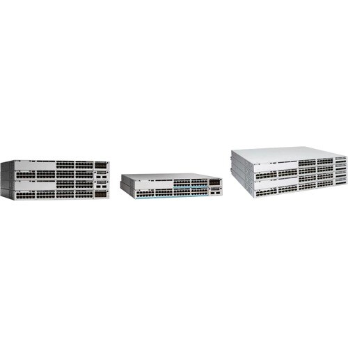 Cisco Catalyst 9300 C9300L-48UXG-4X 48 Ports Manageable Ethernet Switch - 3 Layer Supported - Modular - 675 W PoE Budget -