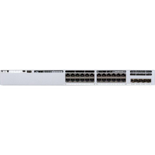 Cisco Catalyst 9300 C9300L-24UXG-4X 24 Portas Gerenciável Comutador Ethernet - 3 Camada suportada - Modular - Cabo de par 