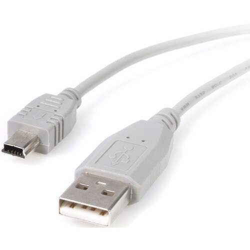 StarTech.com Mini USB 2.0 cable - 4 pin USB Type A (M) - 5 pin mini-USB Type B (M) - ( USB / Hi-Speed USB ) - 3 ft - Cable
