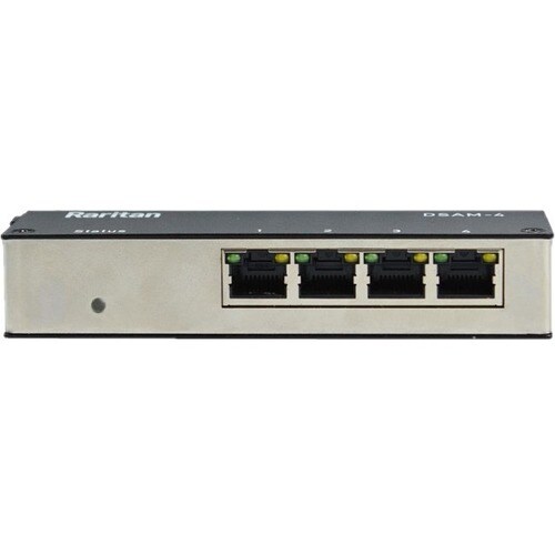 Raritan Dominion DSAM-4 Device Server - Twisted Pair x USB - 4 x Serial Port - 10Base-T - Ethernet - Rack-mountable - TAA 