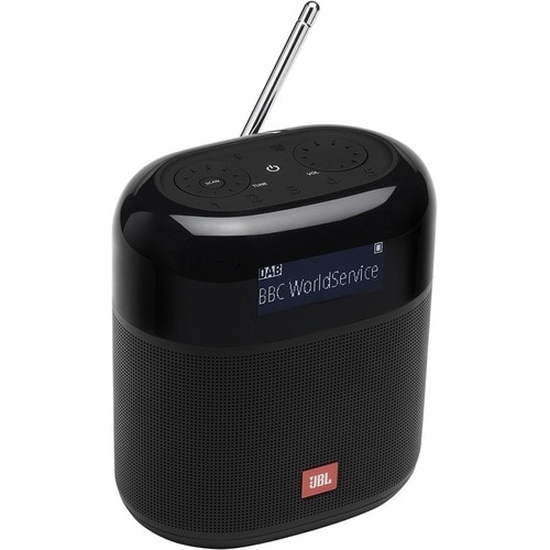 JBL Tuner XL Radio Portatile DAB/DAB+/FM con Bluetooth, JBL Pro Sound, Waterproof IPX7, Fino a 15 Ore di Autonomia, Displa