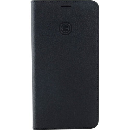 GALELI Book Case MARC Tasche (Buchfalz) Apple iPhone 11 Pro Smartphone - Schwarz - Echtes Leder