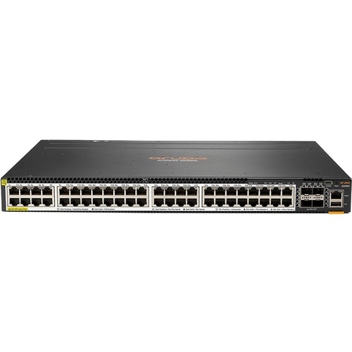 Aruba CX 6300 6300M 48 Ports Manageable Ethernet Switch - 3 Layer Supported - Modular - 4 SFP Slots - Twisted Pair, Optica