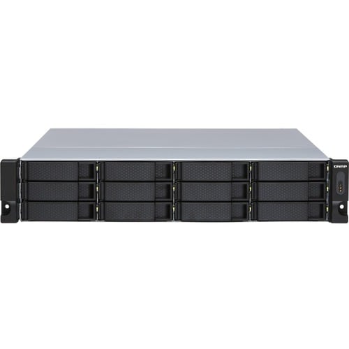 QNAP Laufwerksgehäuse SATA/600 - 2U Rackmount - 12 x HDD unterstützt - 12 x Gesamtschacht