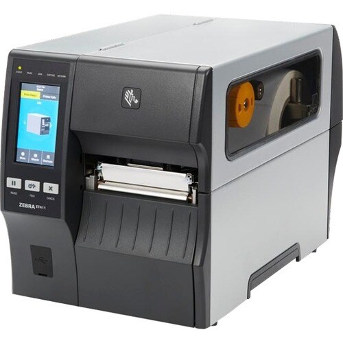 Zebra Zt411 Industrial Thermal Transfer Printer - Monochrome - Label Print - USB - Serial - Bluetooth - Near Field Communi