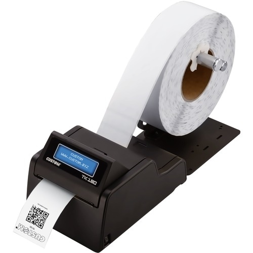 Custom TK180 Desktop Direct Thermal Printer - Monochrome - Ticket Print - USB - Serial - 80 mm (3.15") Print Width - 200 m