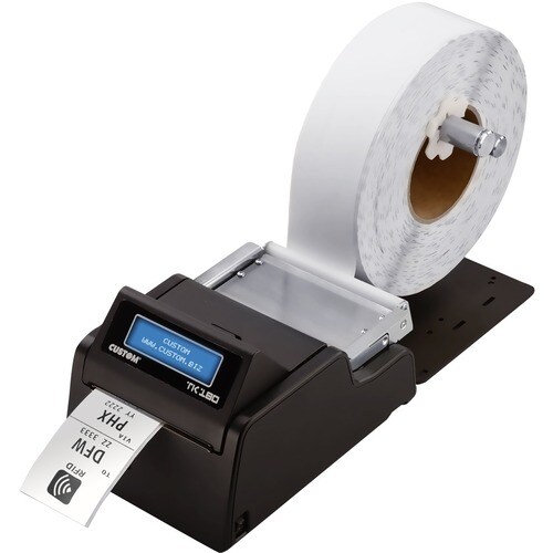 Custom TK180 Secretária Impressora térmica direta - Monocromático - USB - Série - RFID - 200 mm/s Mono - 82.50 mm Label Width