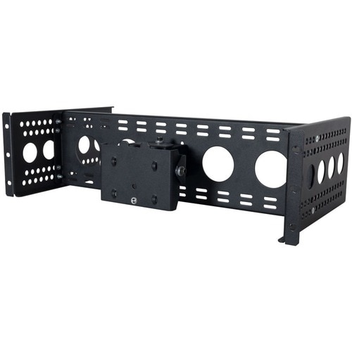 Rack Solutions 3U Adjustable Monitor Rackmount with Pan " Tilt (No Monitor) - For Monitor, Server19" Rack Width - Rack-mou
