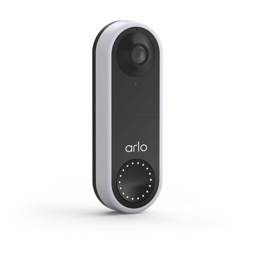 Arlo Essential Video Doorbell Wired - Wired - White