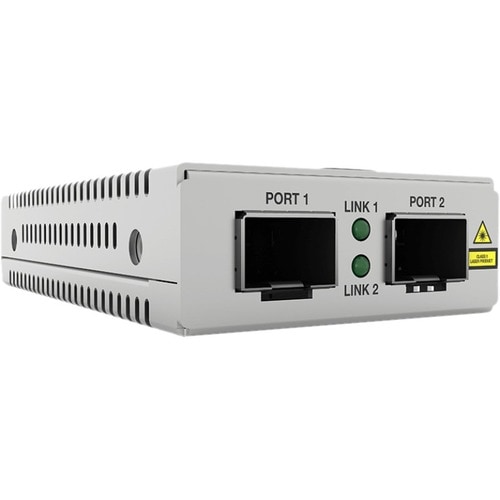 Allied Telesis MMC10GSP/SP Transceiver/Media Converter - TAA Compliant - Optical Fiber - Single-mode, Multi-mode - 10 Giga