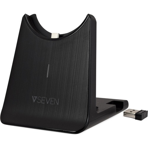 V7 CHCRDL Kabelgebundenes Cradle für Drahtloses Headset - Ladefunktion - USB-Typ C - Schwarz