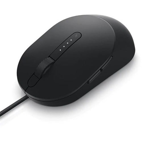 Dell MS3220 Maus - USB 2.0 - Laser - 5 Taste(n) - Schwarz - Kabel - 3200 dpi Auflösung - Tilt Wheel